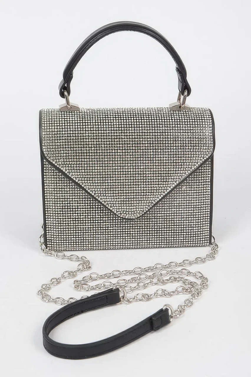 Rhinestone Single Handle Bag