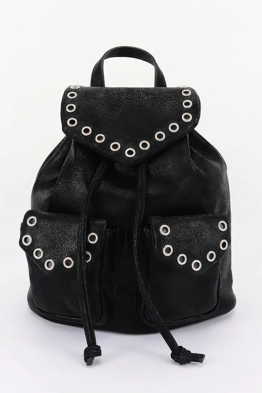 Vegan Leather Backpack